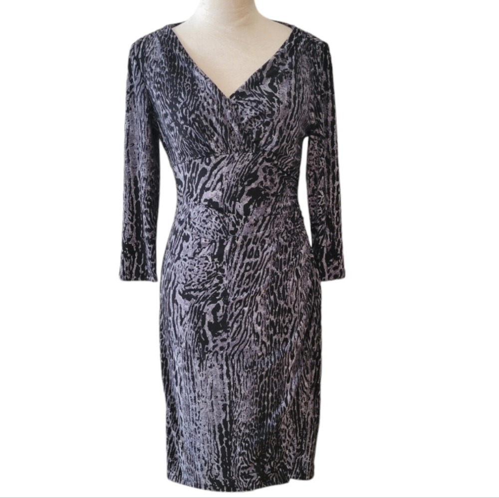 Lauren by Ralph Lauren Animal Print‎ Dress Size 6